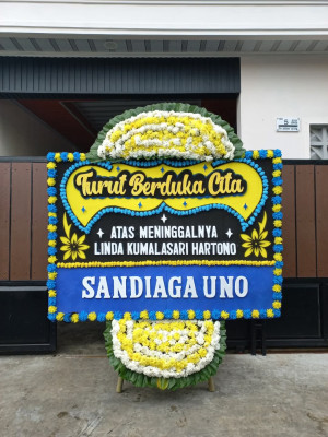 Papan Bunga Duka di Kutowinangun Kidul